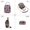 thumbnail image 3 of FORMRS Crossbody Bag for Women Quilted Travel Shoulder Cell Phone Purse with Chain Strap Handbag, Halloween Pumpkin, 3 of 7