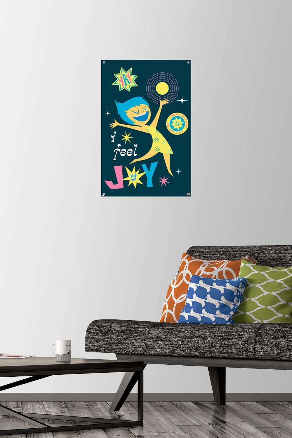 Disney Inside Out 2 - I Feel Joy Wall Poster, 14.725" x 22.375"