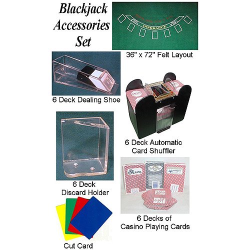 Trademark Poker Blackjack Accessories Set