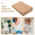 thumbnail image 3 of Invitation Cards Envelopes for Storage 100Pcs Light Brown Paper Wraps, 3 of 3