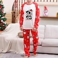 thumbnail image 2 of Penkiiy Family Christmas Pjs Matching Sets Baby Christmas Matching Jammies for Adults and Kids Holiday Xmas Sleepwear Set Red 3XL, 2 of 6