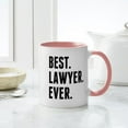 thumbnail image 4 of CafePress - Best Lawyer Ever Mugs - 11 oz Ceramic Mug - Novelty Coffee Tea Cup, 4 of 4