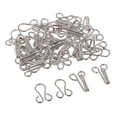 thumbnail image 4 of 20 juegos de ganchos de costura de metal y cierres de ojal para hacer tú mismo ropa, pantalones y vestidos. 33mm, 4 of 7