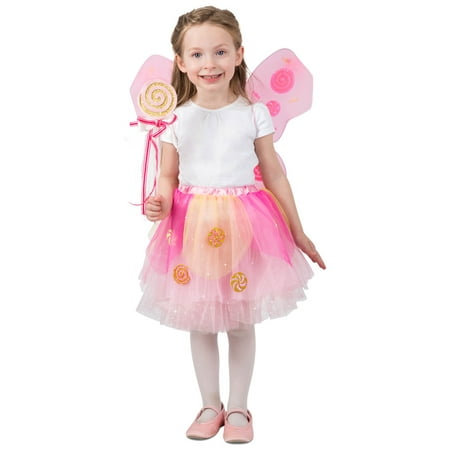 Girls Lollipop Fairy Skirt Set Costume