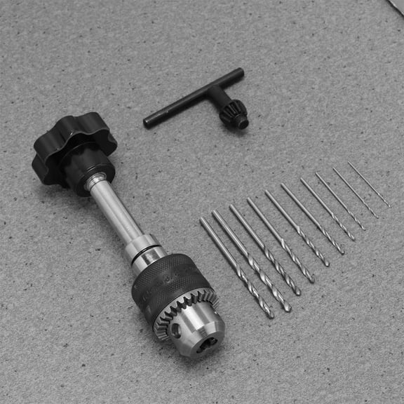 LABSERRON 1Pc Hand Drill For Personal Use With 12X4Cm Size And Compact Design