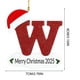 thumbnail image 3 of Adornos navideños, adornos navideños, regalos navideños, 26 letras, decoración para árbol de Navidad, adornos colgantes para árbol de Navidad, adornos navideños personalizados, decoración navideña, de, 3 of 6