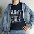 thumbnail image 7 of I Only Gamble On Days That End In T Shirt - Funny Gambling Gift - ID: 1627, 7 of 7