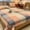 Full(53.94"*75.98"), variant on 3pcs Grid Cloud Pattern Print Bed Sheet Set - Soft and Comfortable Bedding with 1 Bed Sheet and 2 Pillowcases for Bedroom and Guest Room