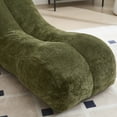 thumbnail image 5 of Montary Creative Bean Bag Sofa Chair for Adults, Filled w/ High-Density Sponge - Supportive,Olive Green, 5 of 10