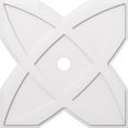 thumbnail image 1 of Ekena Millwork CMP38TS-04000 38 in. OD x 4 in. ID Square Titus Architectural Grade PVC Contemporary Ceiling Medallion, 1 of 1