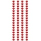Stickers en Cristal Éléments 5mm Rond 68/pkg-Rouge – image 2 sur 2