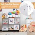 thumbnail image 7 of Infans Kids Toy and Book Organizer Children Wooden Storage Cabinet w/ Storage Bins, 7 of 7