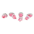 thumbnail image 2 of Zapatos de malla para perros que evitan resbalones, transpirables, ligeros, a la moda, botas de verano para cachorros para Bichon Teddy Pink, 2 of 12