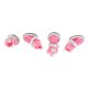 thumbnail image 5 of Zapatos de malla para perros, antideslizantes, transpirables, ligeros, a la moda, botas de verano para cachorros, para bichón osito de peluche, color rosa, 5 of 14
