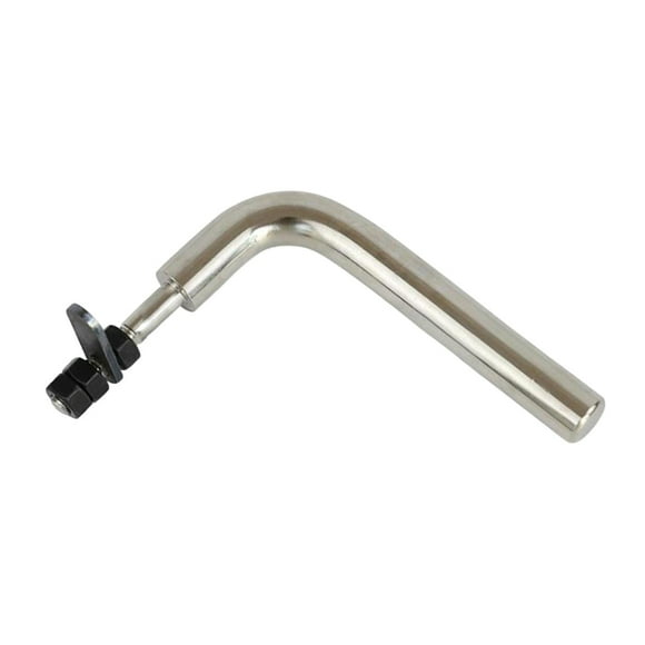 Manija de puerta de chimenea de repuesto, accesorios para estufas, acero inoxidable, resistente al calor, piezas de repuesto para hogar, agarre