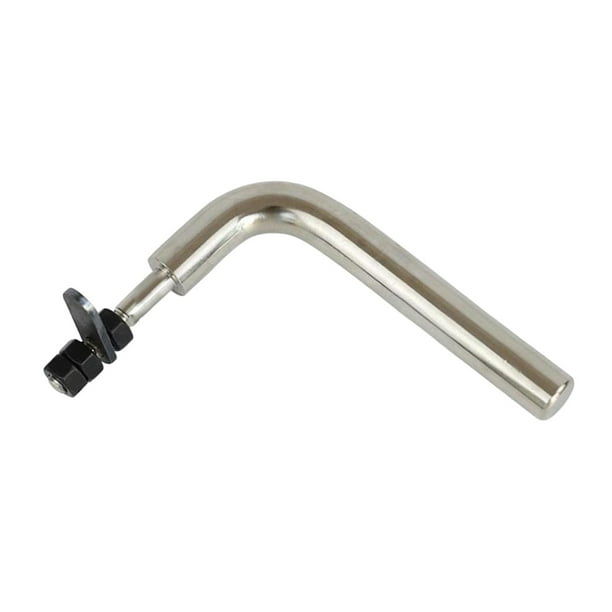 Manija de puerta de chimenea de repuesto, accesorios para estufas, acero inoxidable, resistente al calor, piezas de repuesto para hogar, agarre