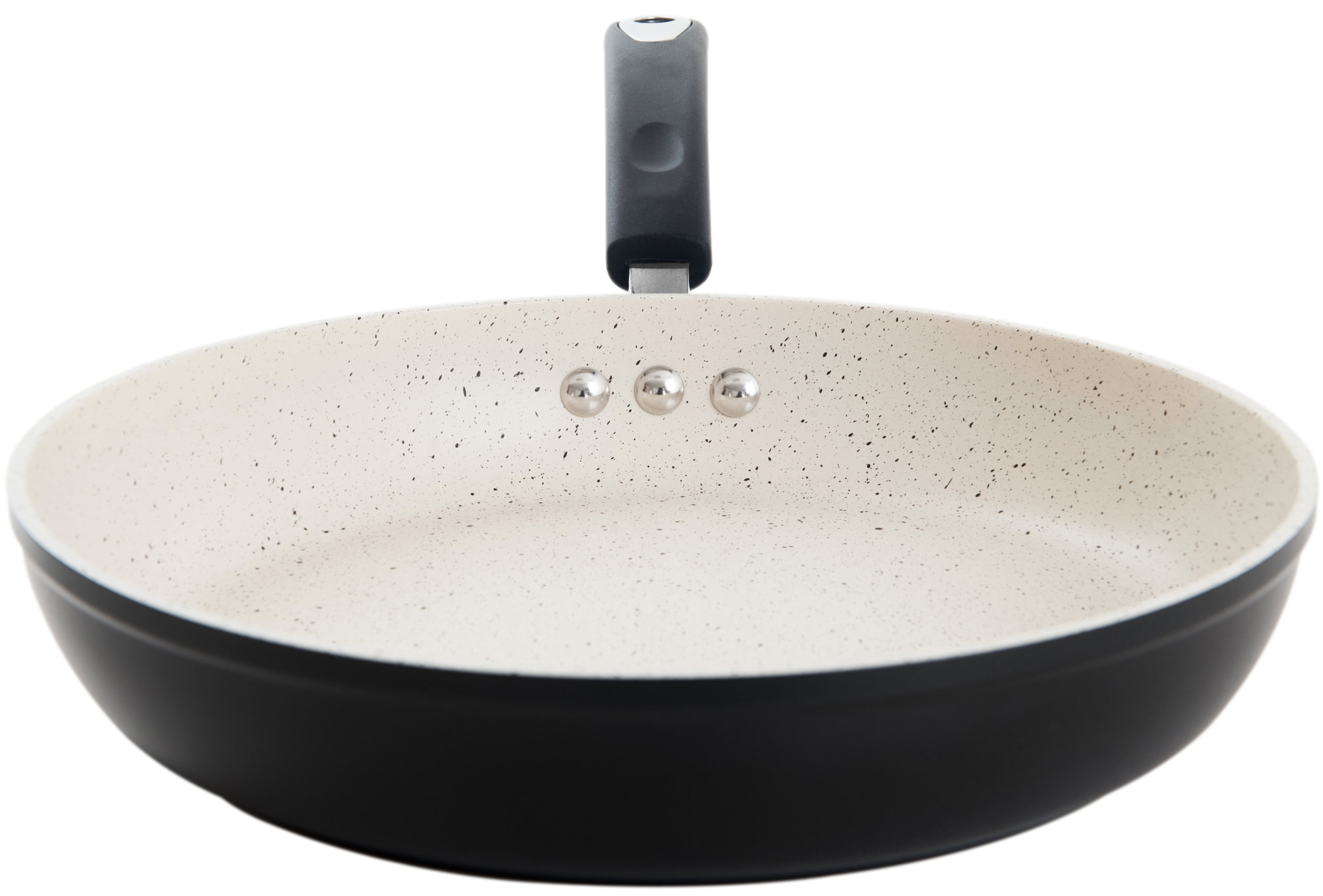 Ozeri 10 in. Stone Frying Pan with 100% APEO and PFOA-Free Stone-Derived  Non-Stick Coating from Germany in Red Clay ZP19-26 - The Home Depot