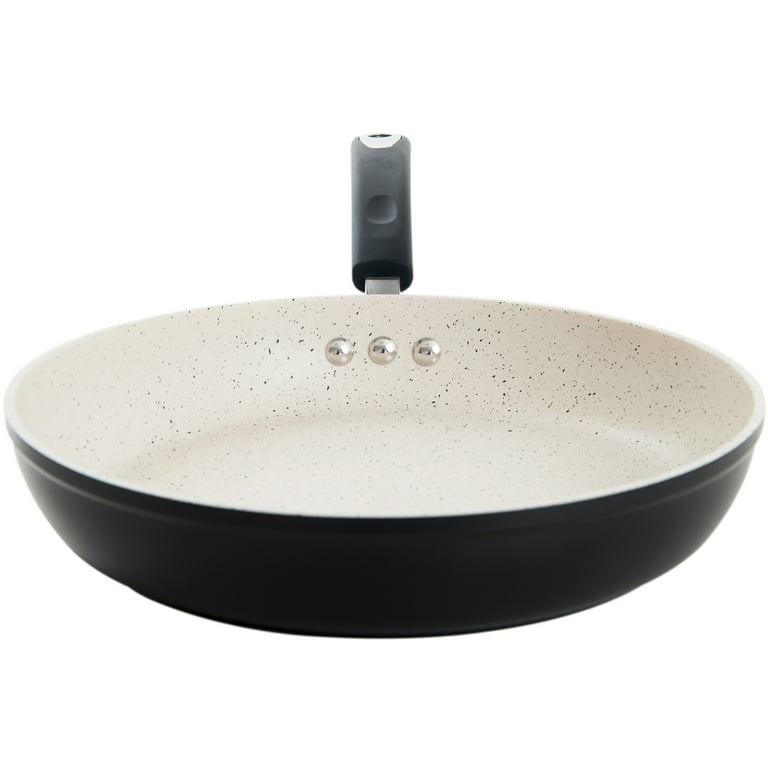 10 (26 cm) Stainless Steel Pan by Ozeri with ETERNA, a 100% PFOA and  APEO-Free Non-Stick Coating