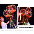 thumbnail image 2 of 1Pcs LED Luminous Balloon Rose Bouquet for Valentines Day Decor,Light Transparent Balloons with Flower for Wedding Party Home Decor Birthday Thanksgiving for Best Friends, 2 of 7