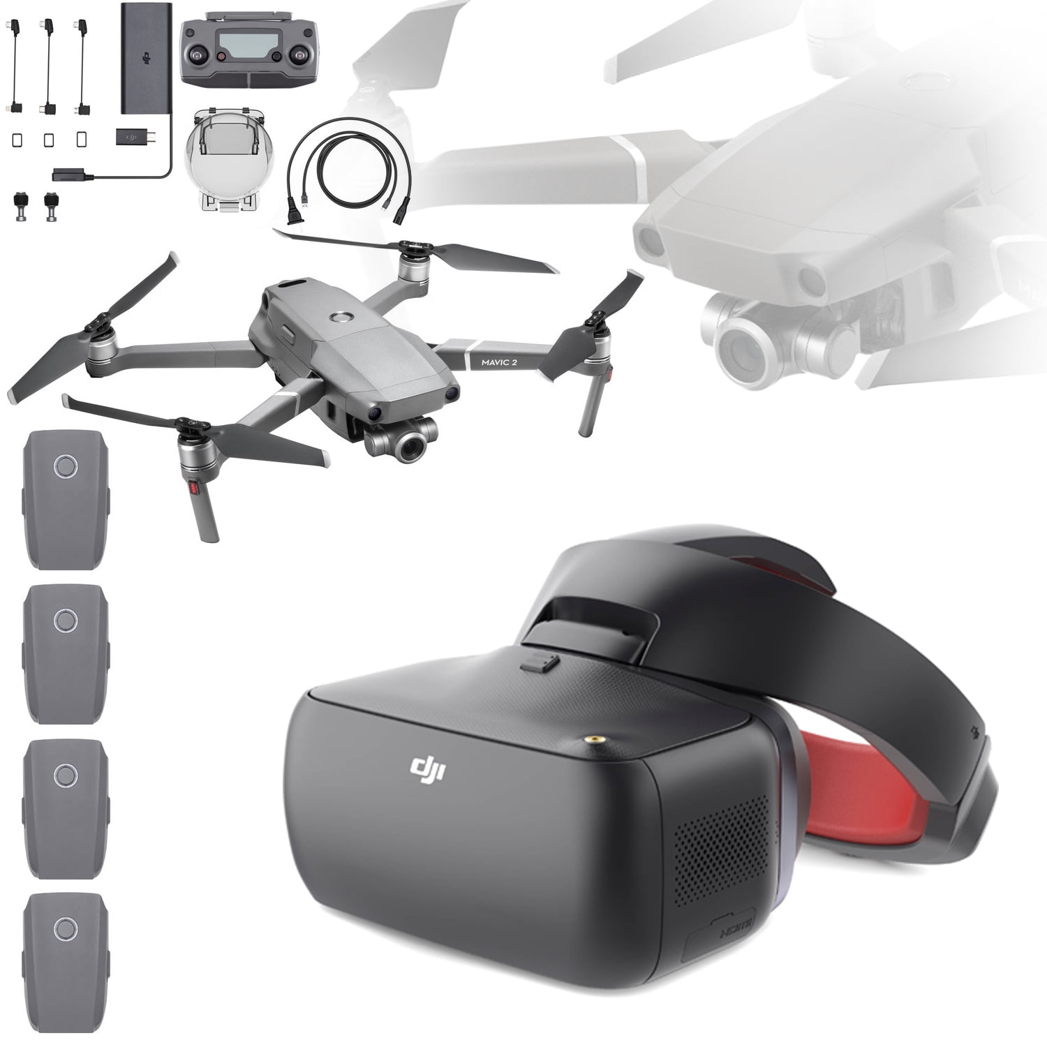 Mavic Zoom 2 Bundle DJI Goggles Racing Edition DJI Intelligent