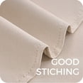 thumbnail image 4 of Thermal Insulated Blackout Curtain 140x160 cm Short Beige Interior Small Window Curtains for Living Room Bedroom Set of 2 with Eyelets, 4 of 5