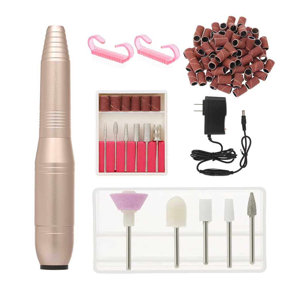 Abody Portable Electric Nail Drill Machine Professional 20000 RPM Manicure Pedicure Nail File Drill Kit