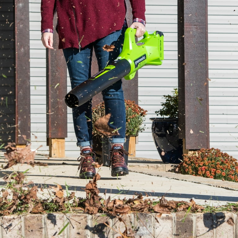 Greenworks Cordless 40V Electric Weed & Leaf Trimmer, Lawn