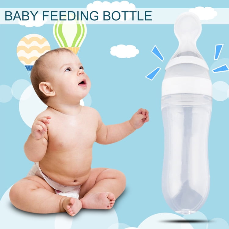 philips avent feeding bottle with spoon