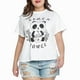 thumbnail image 1 of Camiseta Oversize Bnca Panda Gráfico Manga Corta Verano Hombro Mujeres De Moda Suave Transpirable 2XL Macarena camiseta de gran tamaño de las mujeres de algodón, 1 of 8