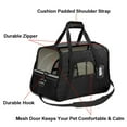 thumbnail image 3 of SHCKE Soft-Sided Pet Travel Carrier Airline Approved Dog Cat Carrier for Medium Puppy and Cats, 3 of 5