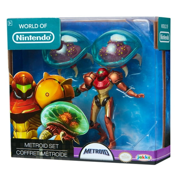 Metroid Prime: 2.5" Bounty Hunter Action Figure 3-Pack Set