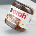 thumbnail image 4 of 1 etiqueta para tarro de Nutella, pegatina de vinilo personalizada para untar chocolate, regalo divertido y novedoso para cumpleaños, Navidad, boda, etiqueta con nombre, 4 of 5