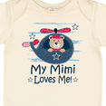 thumbnail image 4 of Inktastic Mimi Loves Me Grandson Boy Bear Boys Baby Bodysuit, 4 of 5