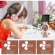 thumbnail image 5 of Mini Hand Fan, Cute Rabbit Mini Fan, Usb Fan With Rechargeable Battery, Portable Fan With 3 Adjustable Speeds, Super Mini Manual Fan For Kids, Outdoor, 5 of 5
