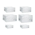 thumbnail image 4 of tamizeot Acrylic Cube Display Box Riser Buffet Riser for Catering Action Figures Cake 6 piece set, 4 of 4