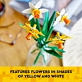 thumbnail image 6 of LEGO Daffodils - Building Toy for Kids, Girls and Boys, Ages 8+ - Artificial Daffodil for Home Decor and Display - Gift for Her and Him - 40747, 6 of 8