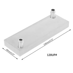 RABBITH Aluminum Water Cooling Block Heat Sink System for PC Computer CPU Graphics Radiator Endothermic for Head Liquid Water Co