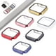 thumbnail image 4 of 6 Pack 40mm Rhinestone Bling Cute Case with Built-in Tempered Glass Screen Protector Compatible with Apple Watch Series 2/3/4/5/6/SE (Red,Rose Gold,Gold,Blue,Black,Clear), 4 of 5