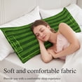 thumbnail image 5 of Green Football Field Body Pillow Cover 20 x 60 Inch Decorative Pillow Cover Modern Balls Sport Games Match Lumbar Pillowcase Seasonal Rectangle Cushion Case for Couch Sofa Bed Living Room, 5 of 9