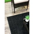 thumbnail image 5 of Koeckritz Rugs Solid Black Indoor/Outdoor Artificial Grass Rug, 7'x8', Lightweight, 5 of 6