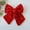 Red, variant on Matoen Pre-Tied Christmas Wreath Bow for Garland, Tree Topper, Door, Outdoor & Indoor Xmas Decoration, Fall Winter Boxing Day Polyester Decor