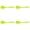 Green 4PCS, variant on THLKIF 10.6" Solid Cooking Spoon, Heat Resistant Kitchen Mixing Spoon, Food Grade Nonstick Long and Large Rubber Soup Utensil for Serving, Stirring, Basting, for Pot Cookware