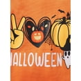 thumbnail image 5 of Sunisery Newborn Baby Boy Girl Halloween Romper Cute Pumpkin Print Hooded Jumpsuit One Piece Outfits Unisex Infants Clothes, 5 of 6