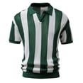 thumbnail image 1 of EGNMCR T-Shirts pour Homme Mode Décontractée Col à Revers Frange Chemise à Manches Courtes Manteau Cadeaux pour Hommes, 1 of 3