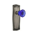 thumbnail image 3 of Nostalgic Warehouse Cobalt Crystal Door Knob with Prairie Plate, 3 of 7