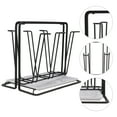 thumbnail image 2 of Amosfun Black Metal Cup Drying Rack Kitchen Organizer Stand for Mugs, 2 of 7