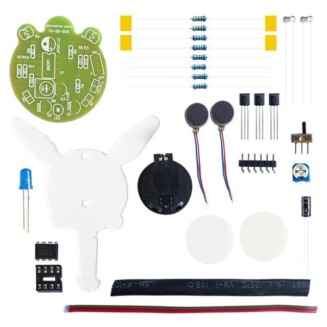 Kit de luciérnaga fotosensible, luz de respiración, proyecto de soldadura, proyectos de electrónica, robot móvil para niños