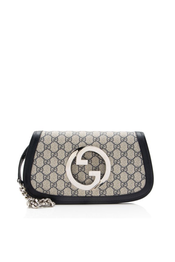 Pre-Owned Gucci GG Supreme Blondie Small Shoulder Bag