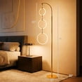 thumbnail image 3 of Costway 3-Circle Dimmable LED Floor Lamp with Foot Pedal Switch and 3 Color Temperatures, 3 of 10