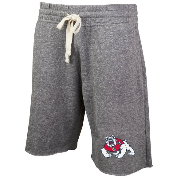 Men's Concepts Sport Gray Fresno State Bulldogs Mainstream Terry Shorts